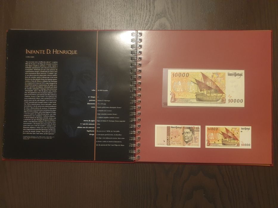 Últimos escudos Notas e Moedas - Primeiros Euros.