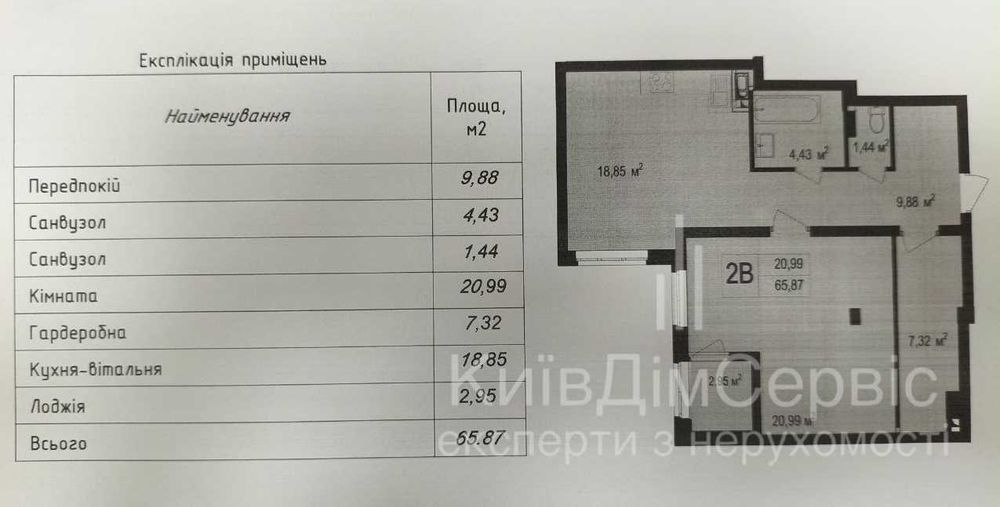 продам квартиру 66 м² метро Лісова ЖК Скандія Бровари