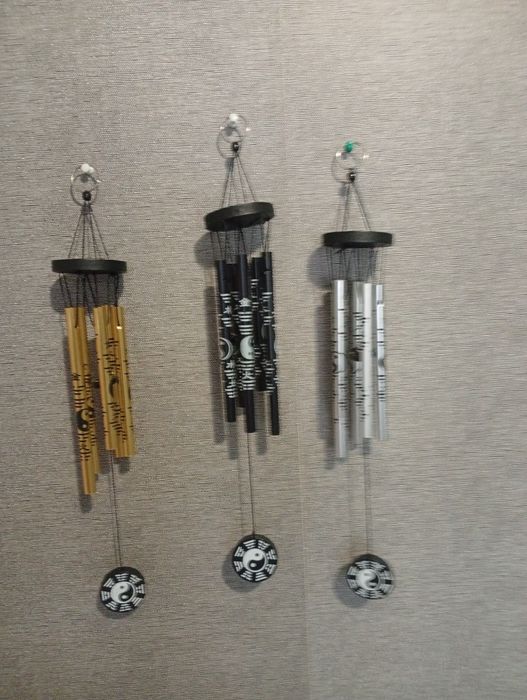 Музыка ветра 39 см, 5 трубочек,на выбор