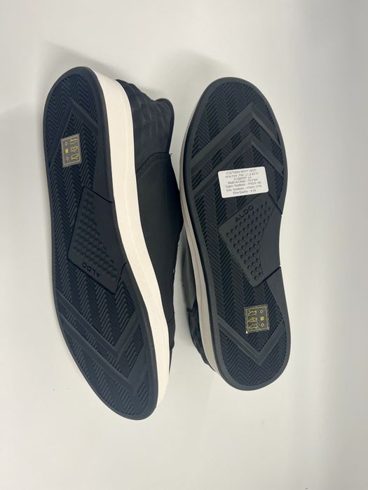 Nowe męskie sneakersy ALDO czarne – stylowe trampki