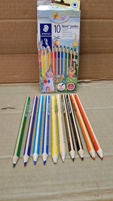 STAEDTLER Noris  kredki w 10 żywych kolorach 2 komplety