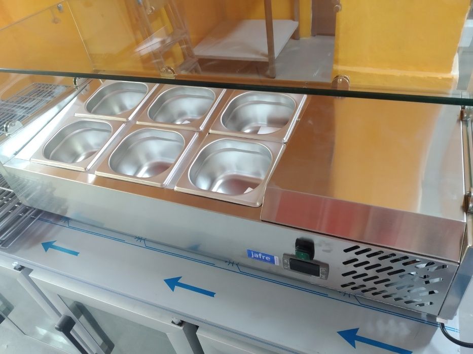 Vitrine Saladete 95cm Refrigerado Novo