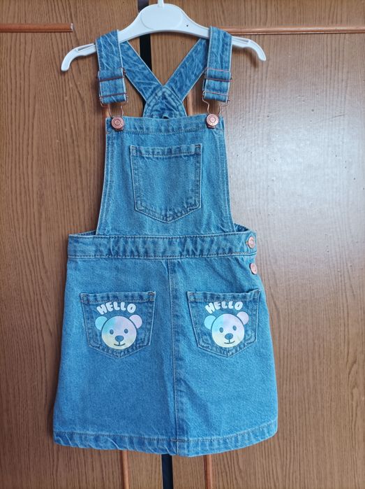 Джинсовий сарафан на дівчинку