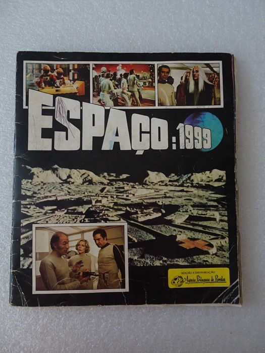Caderneta de cromos Espaço 1999 (Faltam 25 cromos)