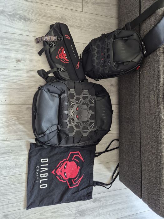 Plecak szkolny tornister  komplet Diablo
