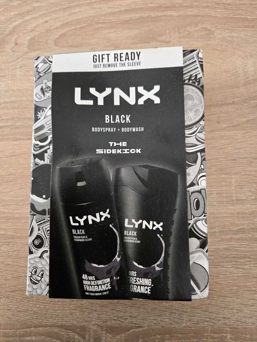Zestaw kosmetyków męskich LYNX BLACK