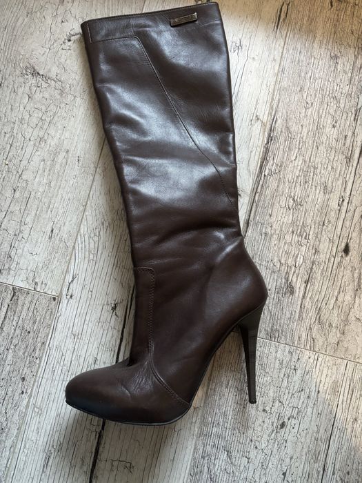 Чоботи жіночі шкіряні
