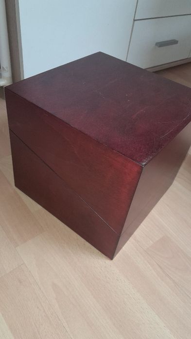 Skrzynka drewniana 26x26cm
