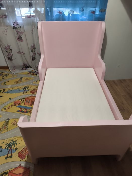 Cama de menina extensível
