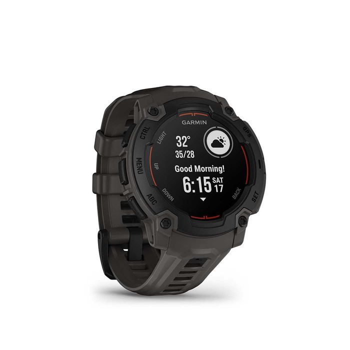 Годинник Garmin Instinct E 45 mm (колір Black with Charcoal Band)