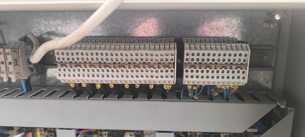Quadro Elétrico de Automação c/ PLC Eberle e Fonte Omron (Completo)
