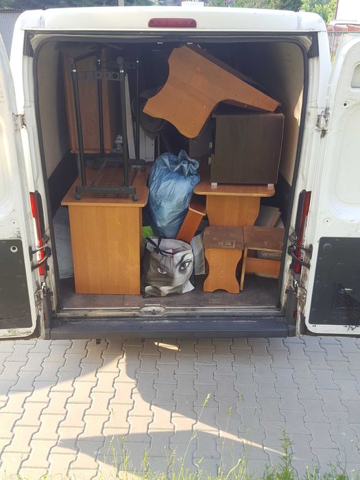 Usługi transportowe, przeprowadzki, transport towarów, Kurier BUS 3.5t