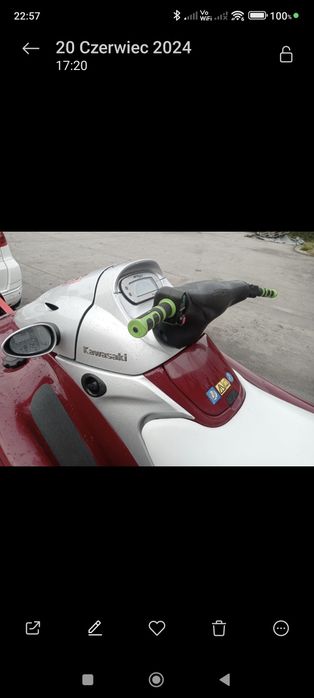 Skuter wodny Kawasaki stx 1100