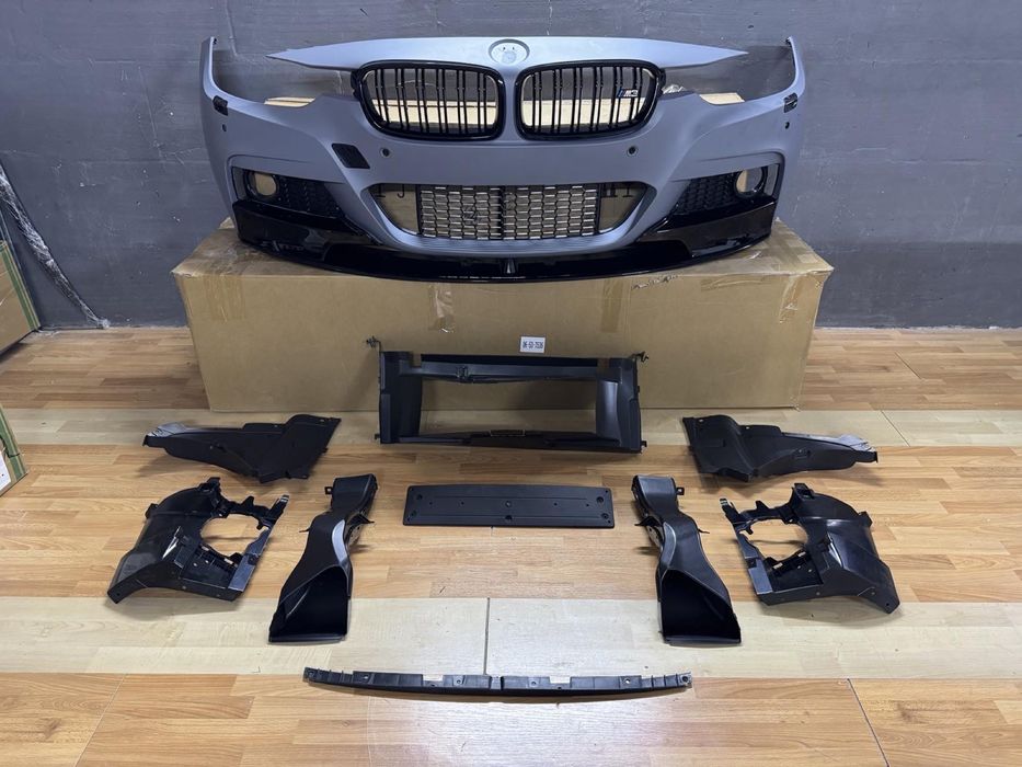 Комплект F30 MT Бампер губа фары ноздрі F30 MP Бампер решетка бмв ф30