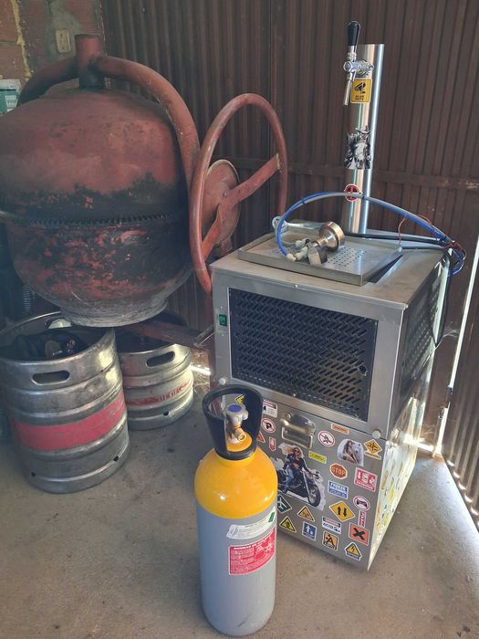 Maquina tirar finos cerveja