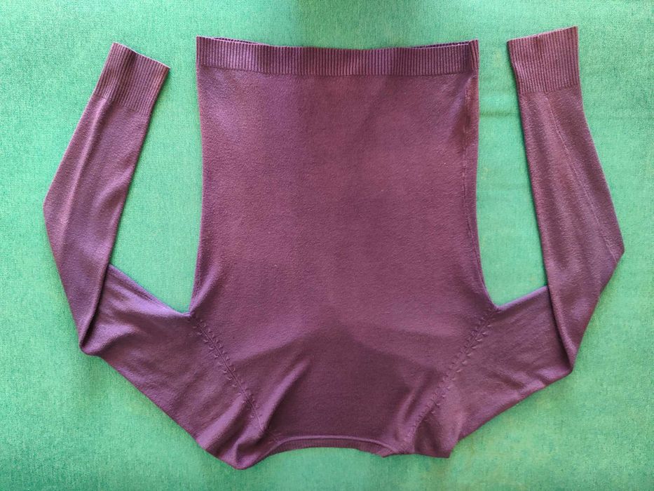Fioletowy sweter S