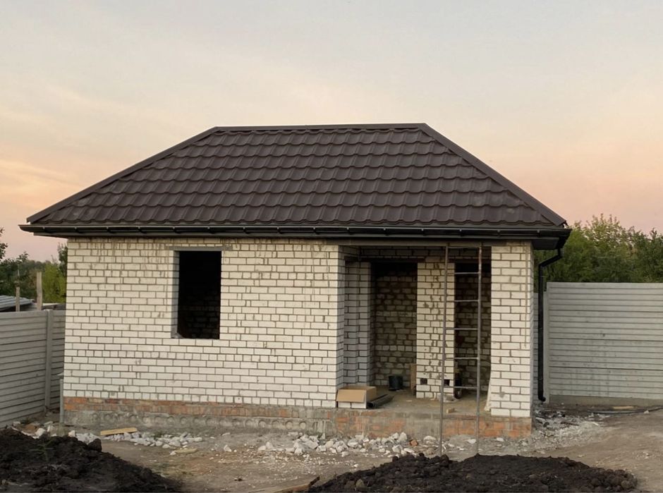 Строительство коробки частного дома под ключ