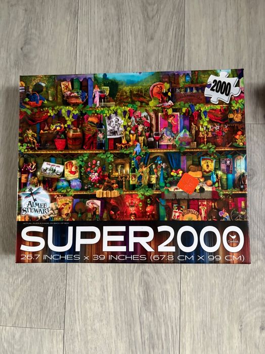 Наборы пазлов, 1000 и 2000