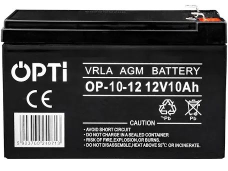Акумулятор 12V 10Ah OPTI Гелевий Б/У