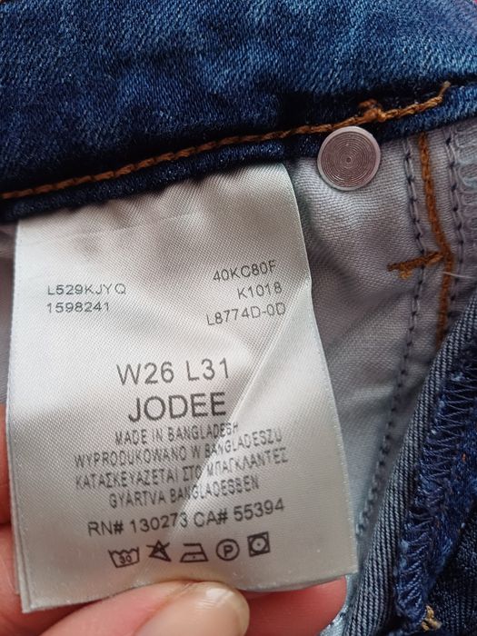 Spodnie nowe jeansowe LEE