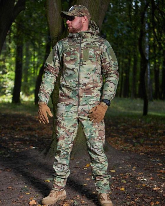 Костюм Multicam Soft Shell | Тактичний, Армія, Полювання