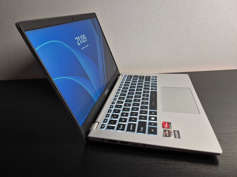 Laptop MSI 14", Ryzen 7530u, 16GB RAM, SSD 512GB, Win 11