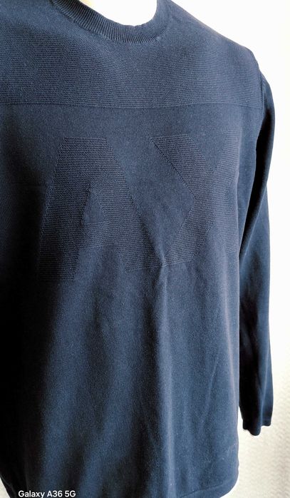 Armani Exchange piękny męski sweterek