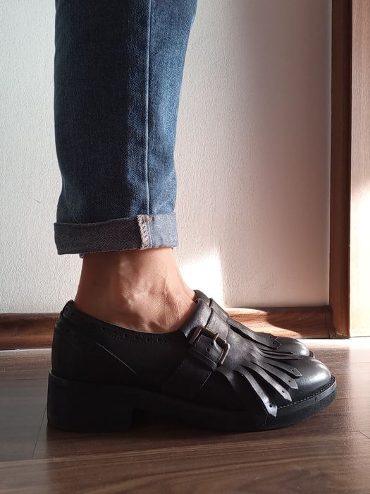 Шкіряні лофери, монки Clarks р.39 р.6