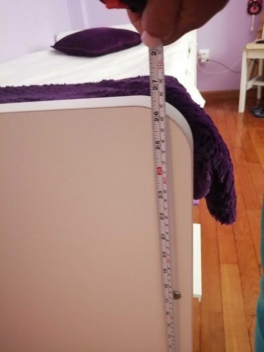 Cama branca para menina/jovem