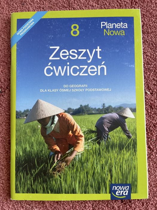 Zeszyt ćwiczeń geografia Nowa Era klasa 8