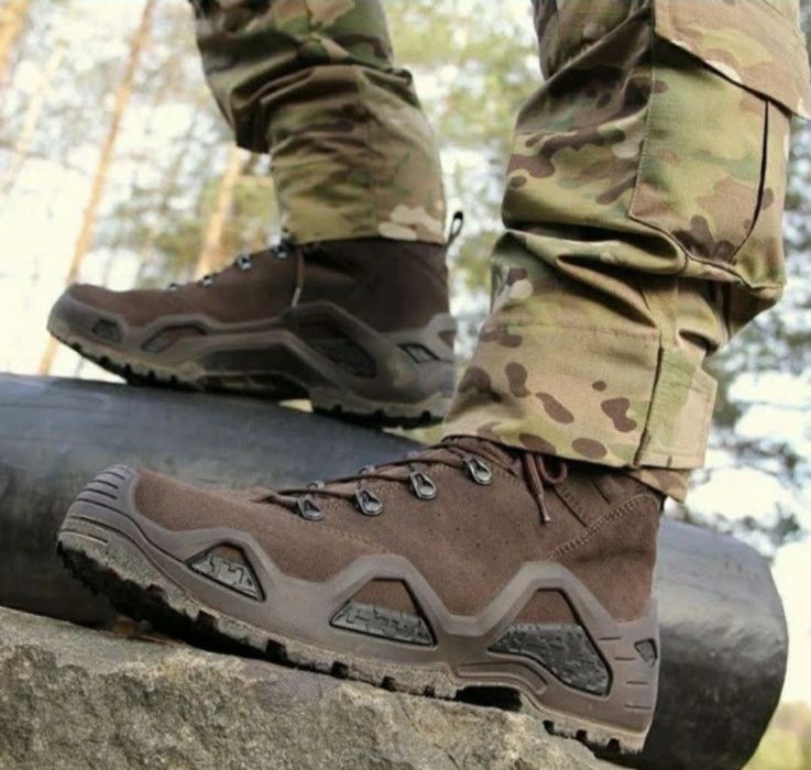 42.5р. Берці LOWA Z-8N GTX C Hi TF Dark Brown ботінки ОРИГІНАЛ