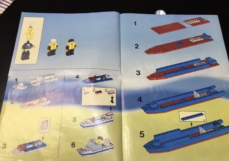 Catálogo Lego 1991 (original e muito raro) 6353