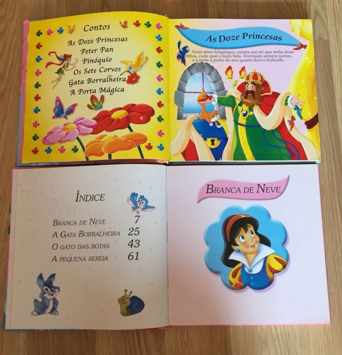 Livros infantis fadas e princesas