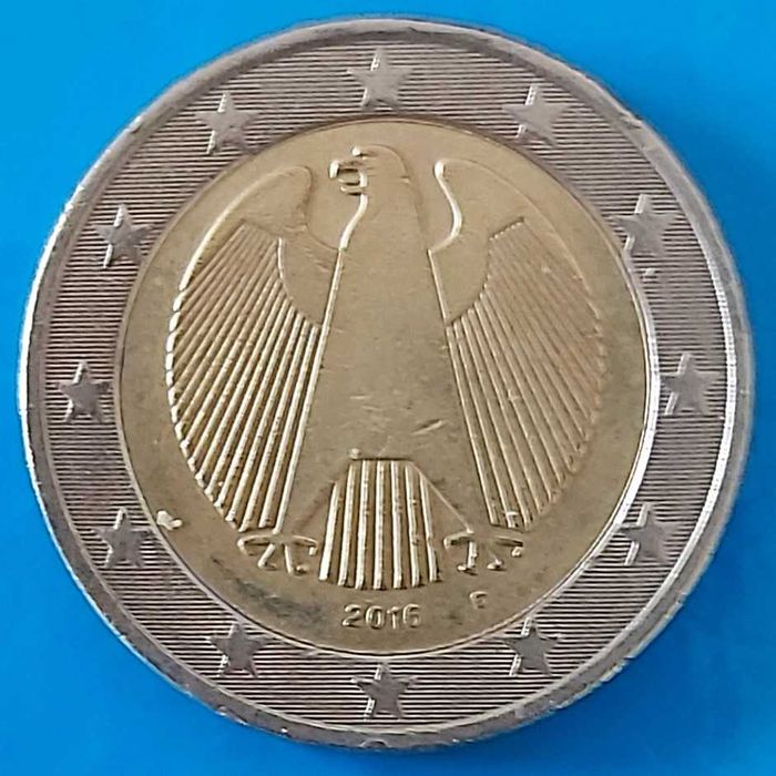 2 Euros de 2016 Letra D da Alemanha