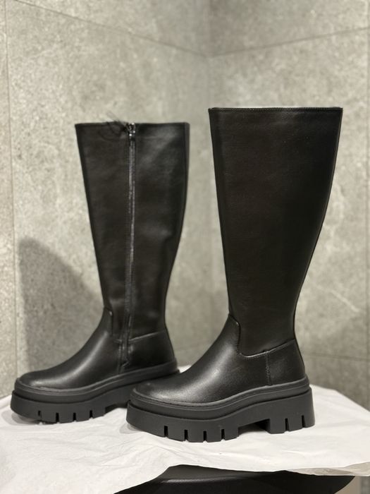 Czarne  Kozaki Even&Odd Rozmiar 35