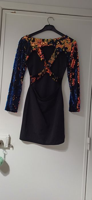 Vestido com lantejoulas