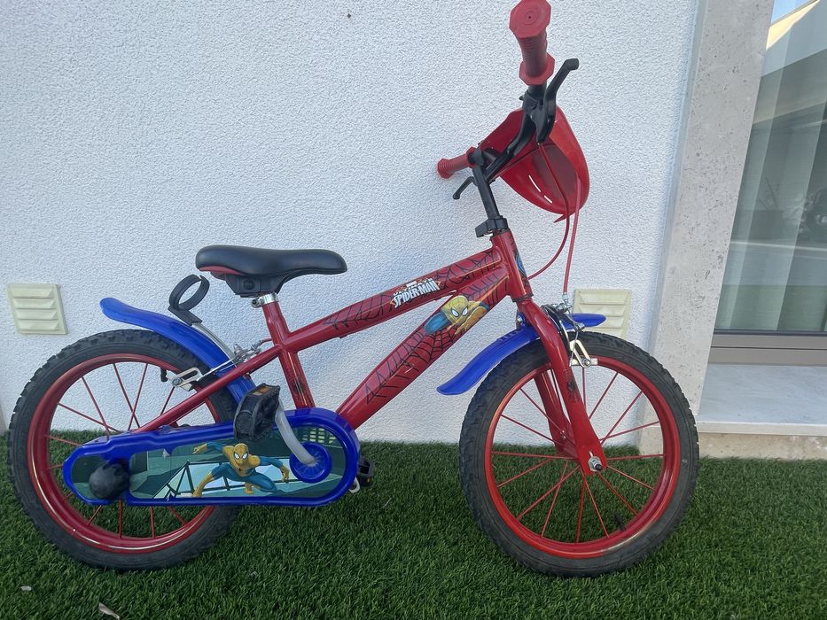 Bicicleta spider man
