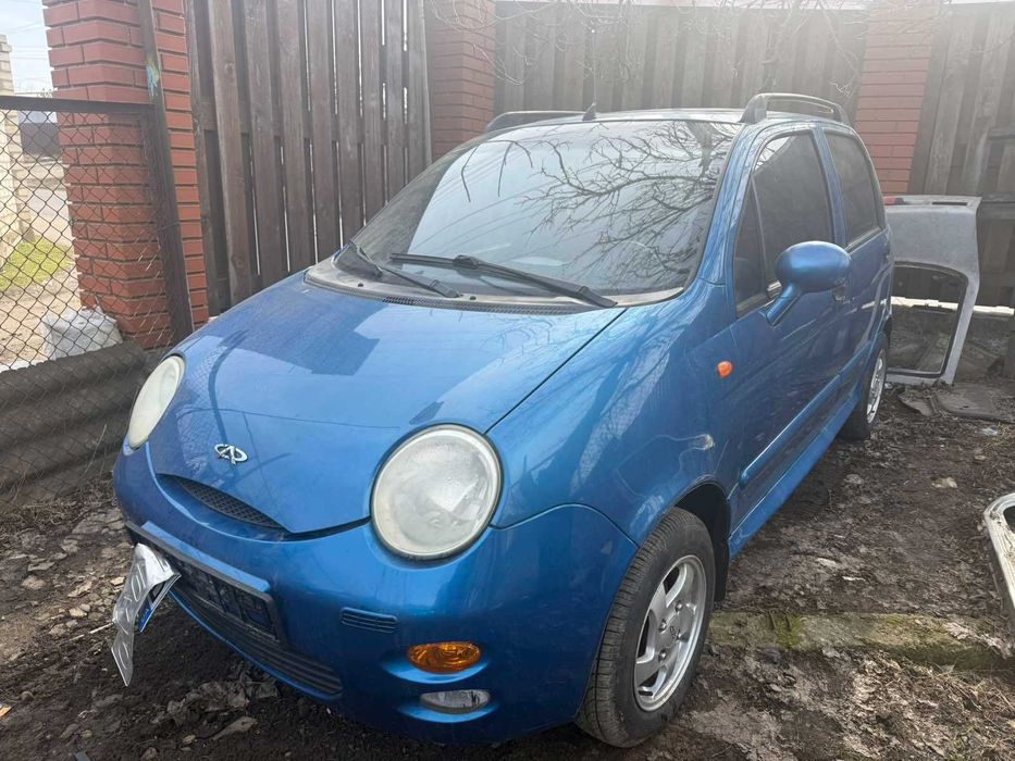 Капот, фары, Чери куку, Chery QQ. 1.1