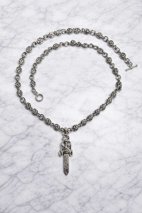 Naszyjnik miecz 60cm – gothic opium luxury