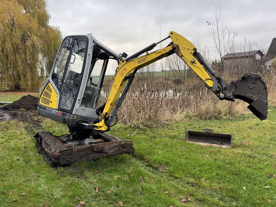 Minikoparka wacker et18 vds full opcja 2019r pl dystrybucja