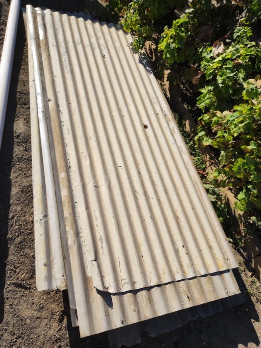 Lote de 25 chapas usadas com 250 comprimento e 90 cm de largura