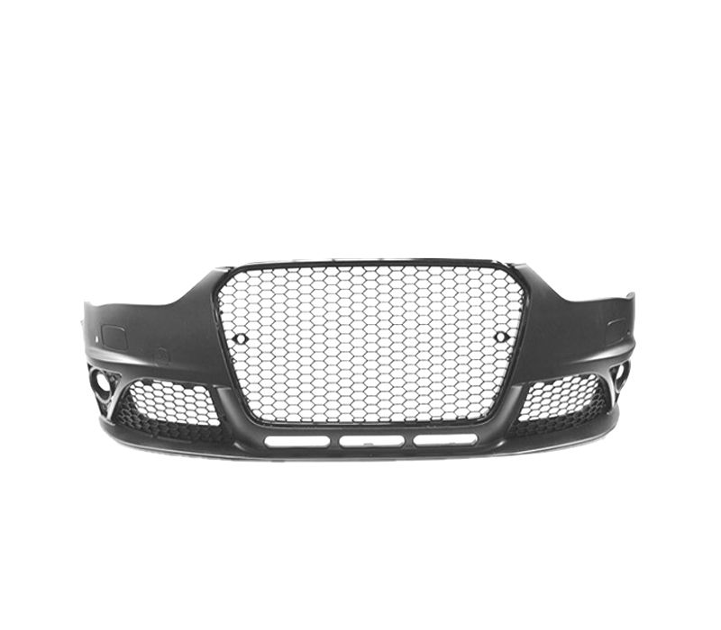 PARA-CHOQUES FRONTAL AUDI A4 B8.5 11-15 PDC SRA LOOK RS GRADE PRETA FARÓIS DE NEVOEIRO