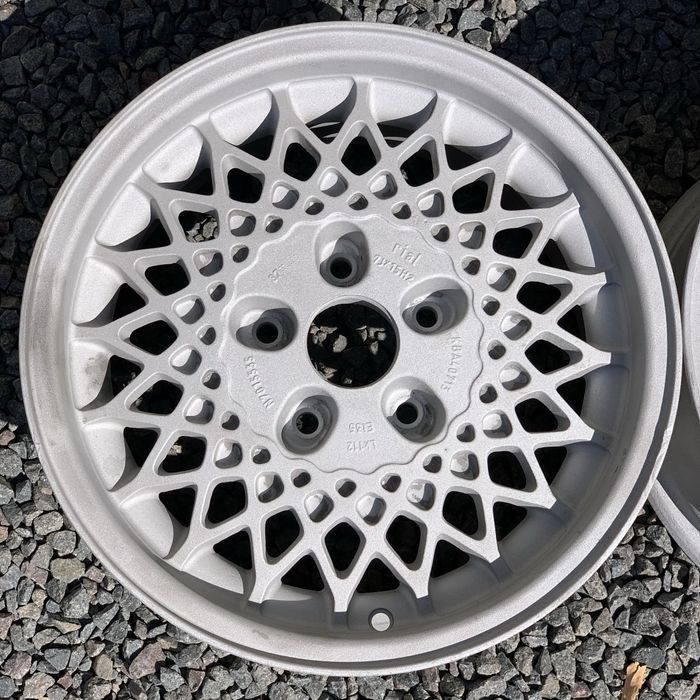Rial BRABUS автентичні класичні диски до Mercedes 190 w201 w202 w124 w210 w123 w126 R107 Vito VW T3 T4 ідеальний стан після абразивної очистки 1987 р
