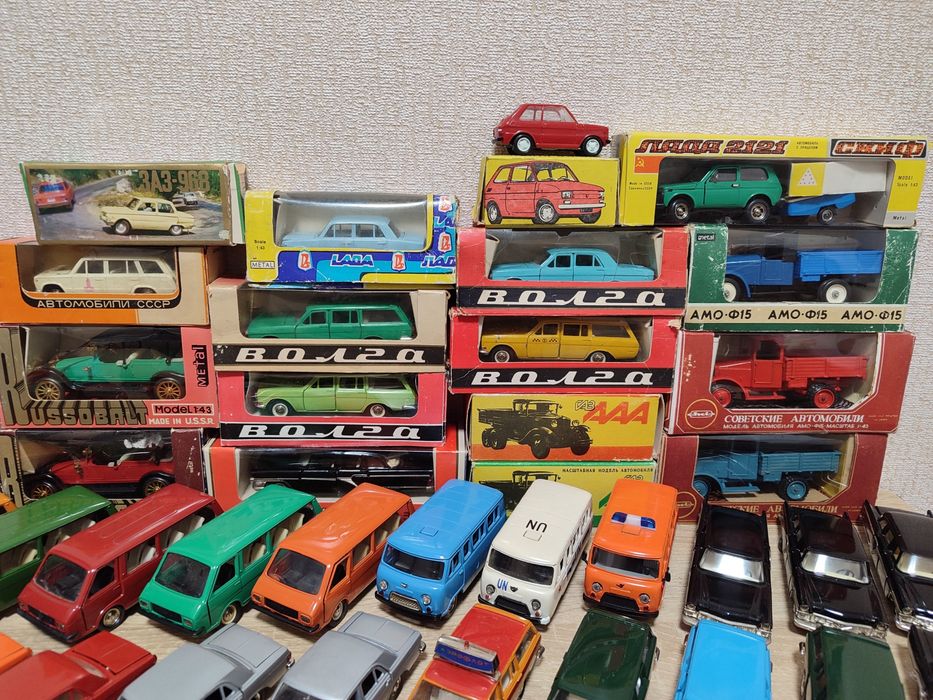 Модели 1:43 ссср машинки