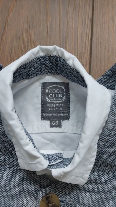 Zestaw komplet do chrztu na wesele Cool Club Smyk rozm. 68