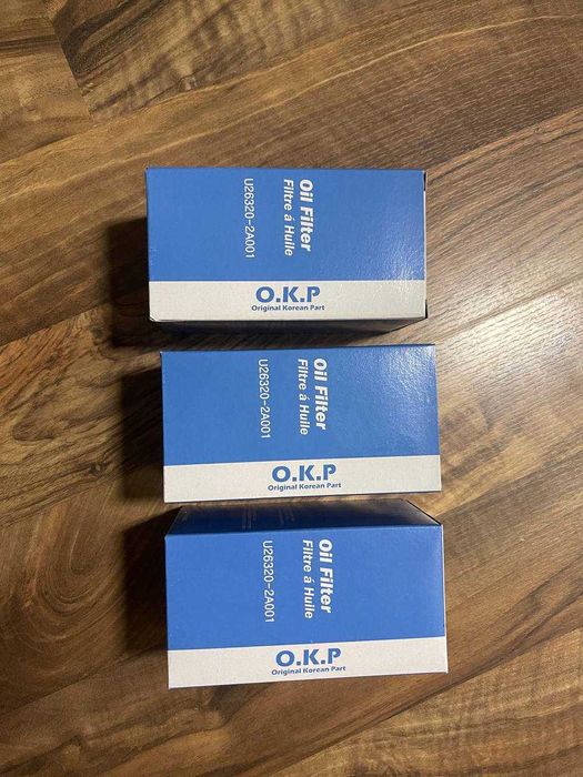 Новий Масляний фільтр вставка дизельний Hyundai/Kia 26320-2A001