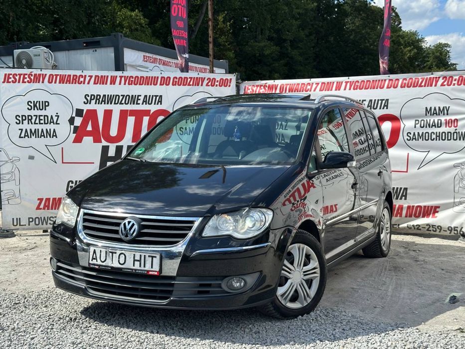 Volkswagen Touran R-line 1.4Turbo Benzyna // Funkcjonalny // Nowoczesny // Automat // Zamiana // Raty //13-16 Otwarte//
