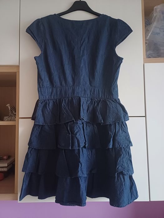 Granatowa sukienka L 40 redherring