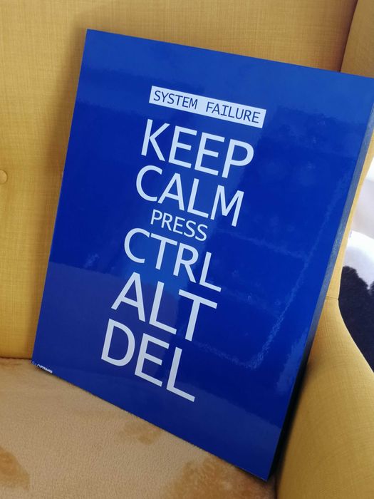 Keep Calm - Quadro