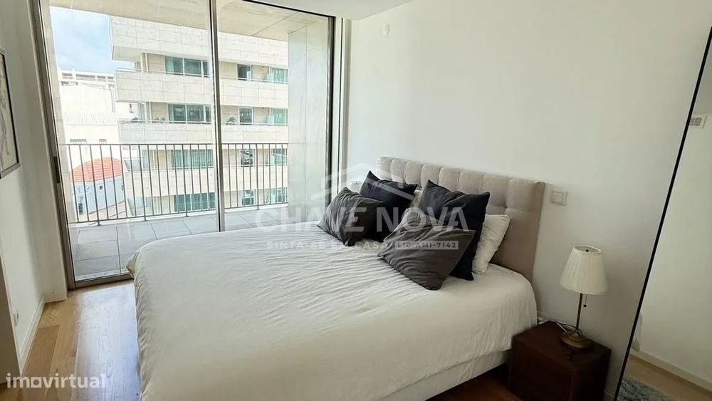 Arrendamento Apartamento T3 mobilado com vista Mar - Matosinhos Sul